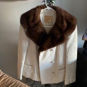 Vintage Saks Fifth Avenue Classy Jacket with Fur